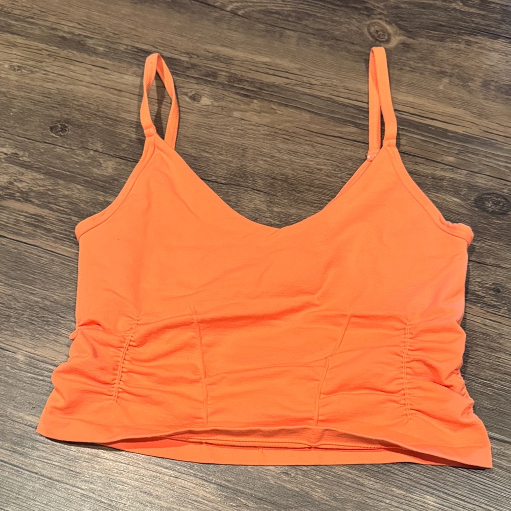 FP Movement by Free People Orange Crop Top